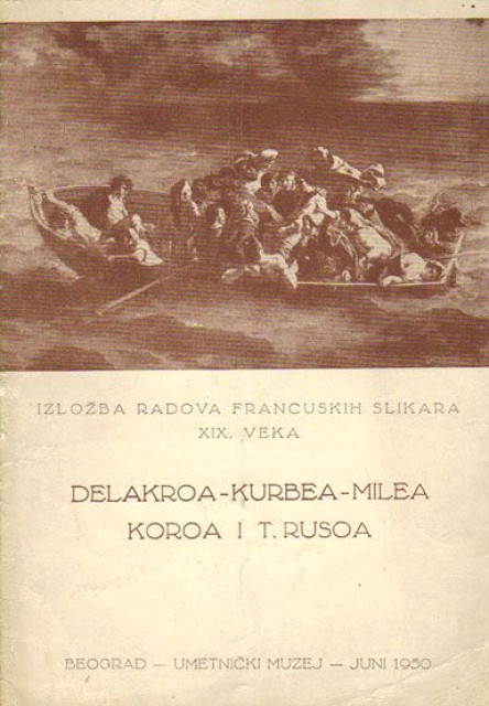 Izložba radova francuskih slikara XIX veka - Beograd - Umetnički muzej - Juni 1950
