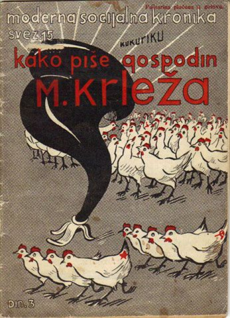 MOSK (Moderna socijalna kronika) sv. 15, 1935: Kako piše gospodin M. Krleža - Mark Tween