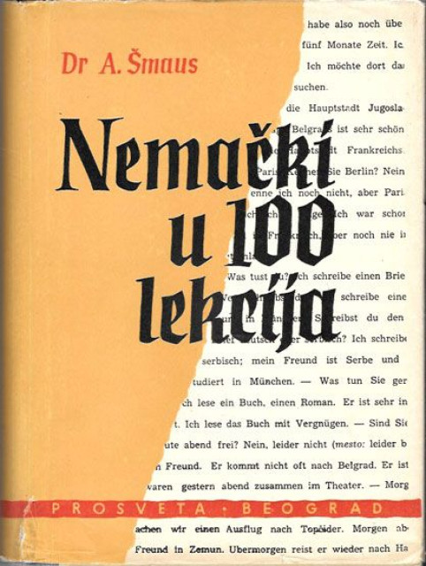 Nemački u 100 lekcija + ključ - Dr. A. Šmaus