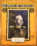 Le Pays de France 22 Avril 1915: Petar I kralj Srbije