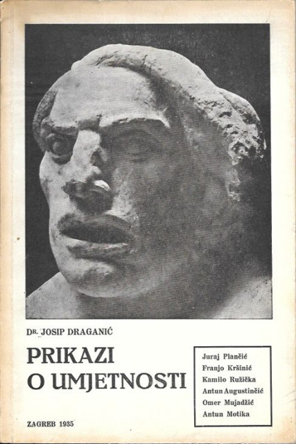 Prikazi o umjetnosti - Dr. Josip Draganić 1935 (sa posvetom)