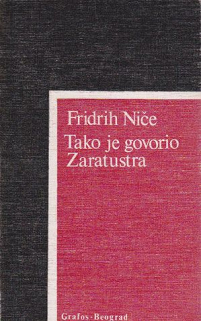 F. Nice : Tako je govorio Zaratustra