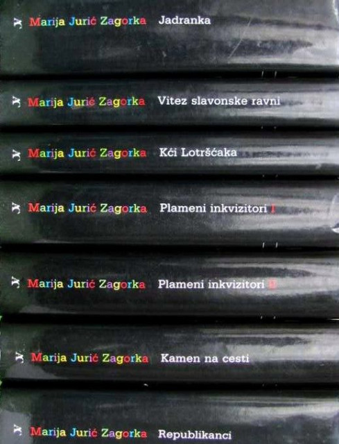 Jadranka 1-7 - Marija Jurić Zagorka (komplet)