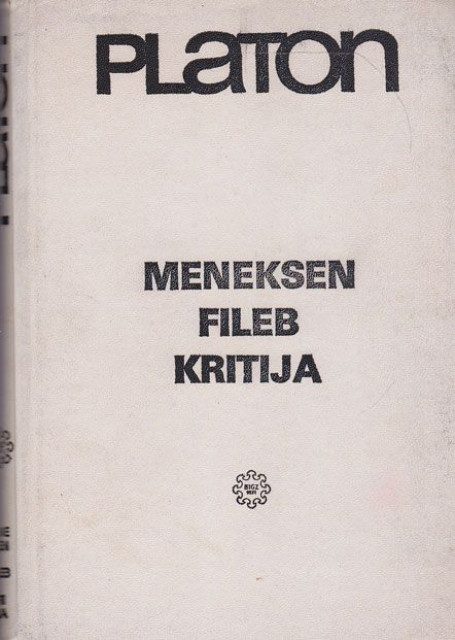 Meneksen, Fileb, Kritija - Platon