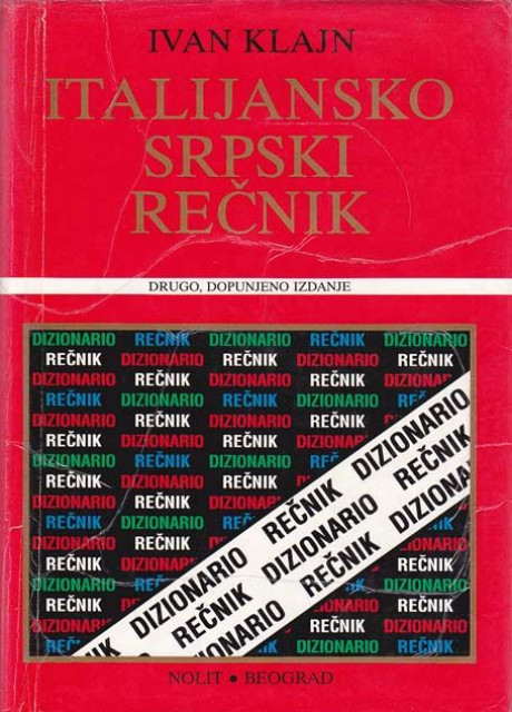 Italijansko - srpski rečnik - Ivan Klajn