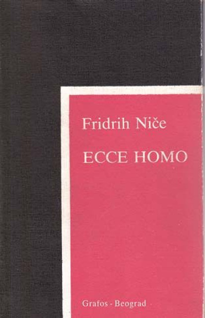 Ecce homo - Fridrih Niče