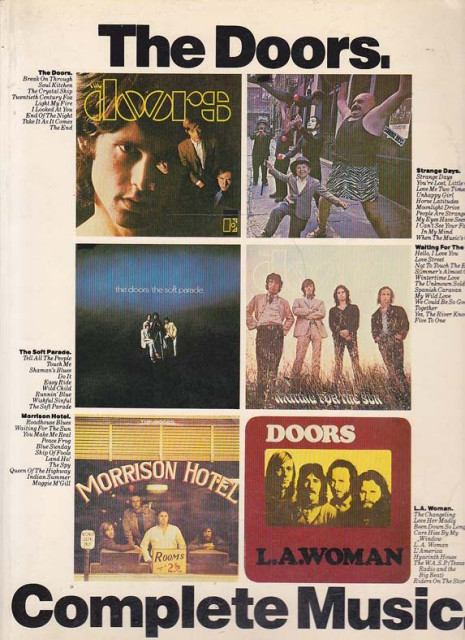 The Doors: Complete Music Book (Piano Vocal Guitar) by Doors (Author)