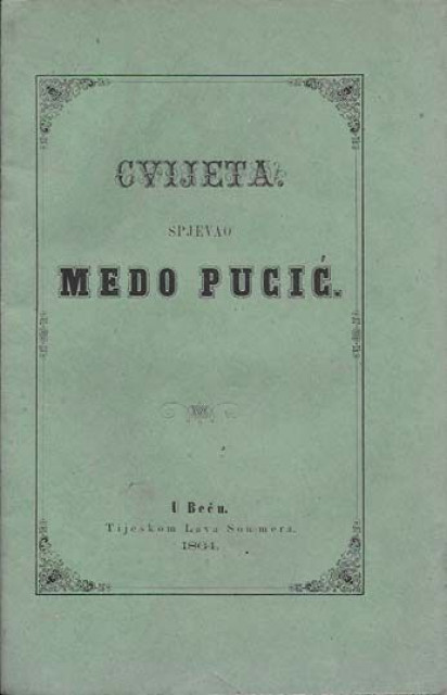 Cvijeta - spjevao Medo Pucić (1864)