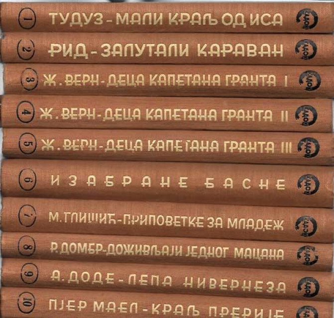 Kadok : Klasična dela omladinske književnosti 1-10 (1939-1943)