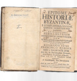 Epitome Historiae Byzantinae E Compluribus, Maxime Graecis Scriptoribus concinnata... - Kéri, Francisco Borgia (1738)