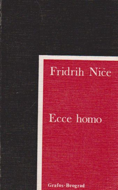 Ecce homo - Fridrih Niče
