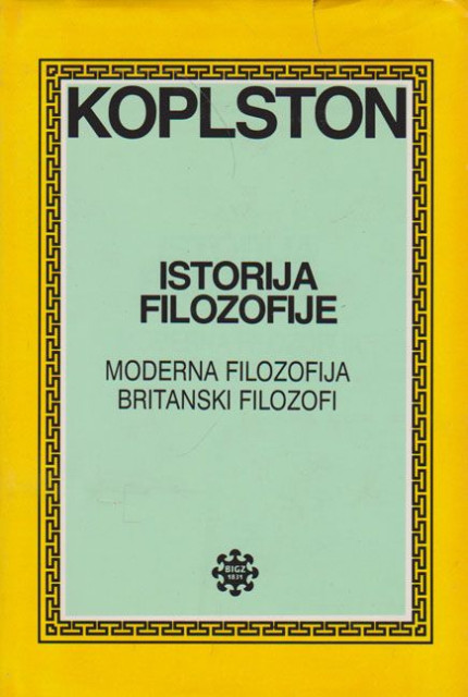 Istorija filozofije: Moderna filozofija, britanski filozofi - Frederik Koplston