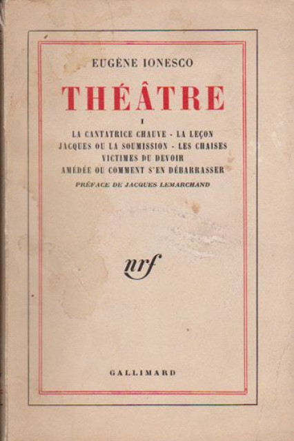 Theatre - Eugene Ionesco