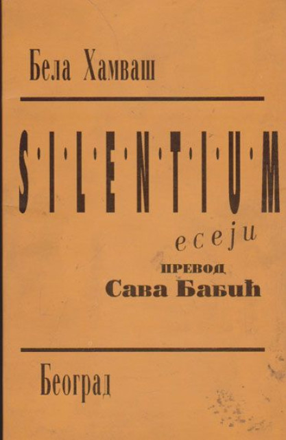 Silentium - Bela Hamvaš