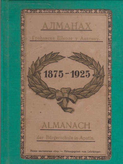 Almanah građanske škole u Apatinu 1875-1925