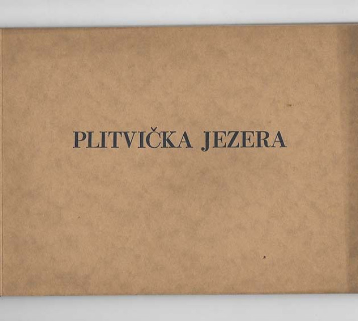 Album: Plitvička jezera - fotografije i izdanje: Čeda Kušević, Herceg Novi (1931)
