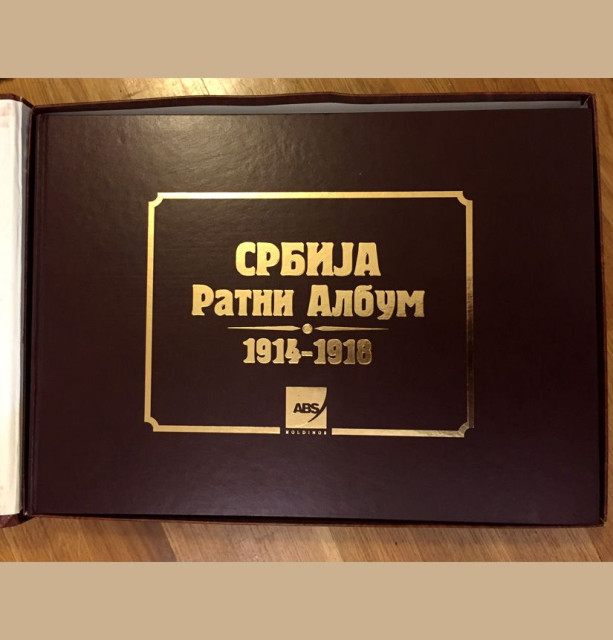 Ratni Album 1914-1918 - Andra Popović / The Album of the War 1914-1918 (fototipsko luks. izdanje, 2006)