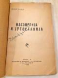 Masonerija i Jugoslavija - Milan Banić (1941)