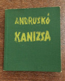 Andrusko Karoly : minijaturna knjiga, linorezi : KANJIŽA / KANIZSA (sa potpisom autora)