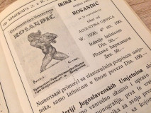 Katalog izdanja Knjižare Z. i V. Vasića br. 1 / 1921