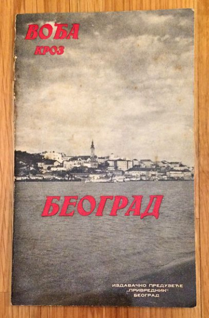 Vođa kroz Beograd 1934