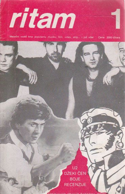 Ritam broj 1/1989 - Mesečni vodič kroz popularnu muziku, film, video, strip