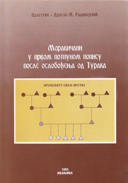 Moravičani u prvom potpunom popisu posle oslobođenja od Turaka - Dragutin-Dragan M. Radivojević Moravičani u prvom potpunom popisu posle oslobođenja od Turaka - Dragutin-Dragan M. Radivojević