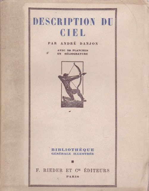 Description du ciel (opis neba) - Andre Danjon (1926)