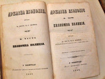 Državna ekonomija II: Ekonomna policija - izradio Kosta Cukić (1862)