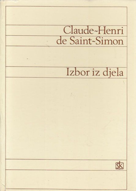 Izbor iz djela - Claude-Henri de Saint-Simon