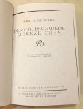 Der Goldschmiede Merkzeichen III: Deutschland (Zlatarske oznake) - Marc Rosenberg (reprint)