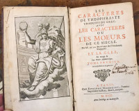 Les Caracteres de Theophraste - Jean de La Bruyère (1700)