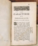 Les Caracteres de Theophraste - Jean de La Bruyère (1700)