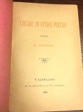 Lirske in epske poezije - napisal Anton Aškerc (1896)