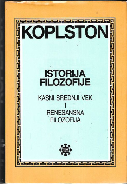 F. Koplston: Kasni srednji vek i renesansna filozofija