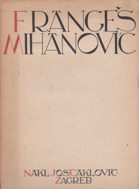 Frangeš-Mihanović - V. Lunaček (1920)