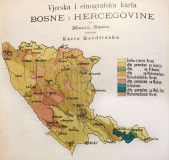 Bosna : podatci o zemljopisu i poviesti Bosne i Hercegovine - Vjekoslav Klaić (1878)