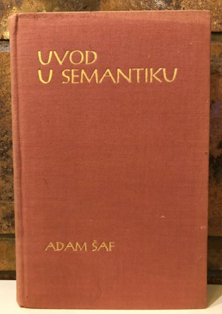 Uvod u semantiku - Adam Šaf
