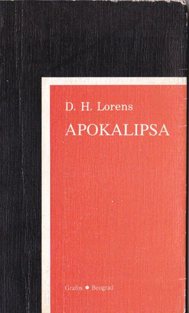 Apokalipsa - D. H. Lorens