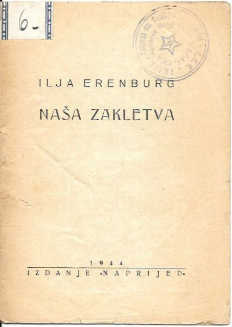 Naša zakletva - Ilja Erenburg (1944)