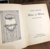 Milan i Milena - Ivan Cankar (1913)