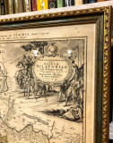 Geografska karta: Kraljevstvo Slavonija sa vojvodstvom Sirmijum - Homanovi naslednici (1745)