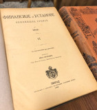 Finansije i ustanove obnovljene Srbije do 1842 I-III - Mita Petrović (1898-1901)