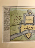 Plan pančevačke tvrđave, 1720/50. god. - Gabriel Bodenehr (kolor verzija)