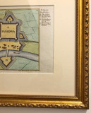 Plan pančevačke tvrđave, 1720/50. god. - Gabriel Bodenehr (kolor verzija)