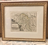 Kraljevina Bosna "Das Koenigreich Bosnien", geografska karta iz 1791 - Franz J. J. von Reilly