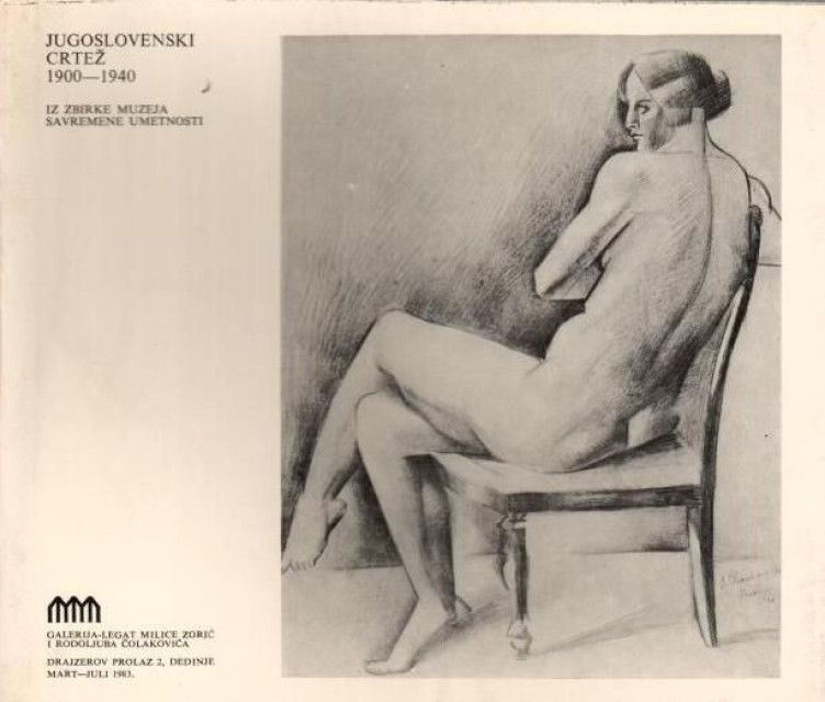 Jugoslovenski crtež 1900-1940, iz zbirke Muzeja savremene umetnosti - Ljiljana Slijpčević