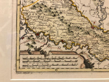 Kraljevina Slavonija i Vojvodstvo Srem "Das Koenigreich Sklavonien und Herzogthum Syrmien", geografska karta iz 1791 - Franz J. J. von Reilly