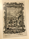 Pokorne žrtve "Sacrifica rejicula" Bakrorez 1731-1735 - Johann Jakob Scheuchzer: "Physica Sacra"