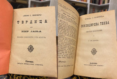 Jovan Sterija Popović, 7 knjiga u 4 toma 1881-1887: Tvrdica, Pokondirena tikva, Naod Simeon, Zla žena ...